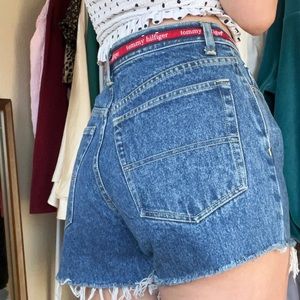 90s high rise tommy shorts
